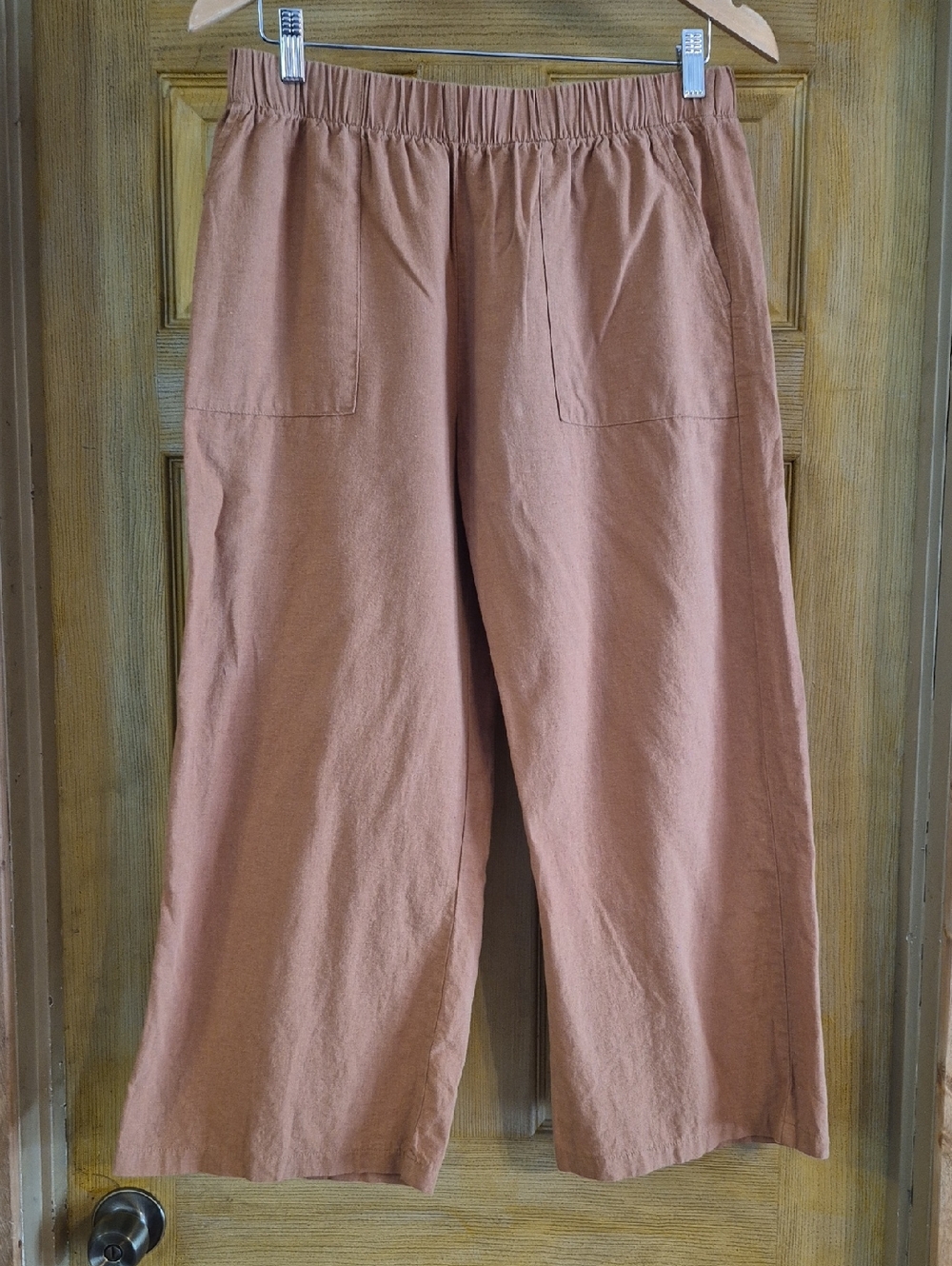 Felina Linen Cotton Small Pull On Pants
